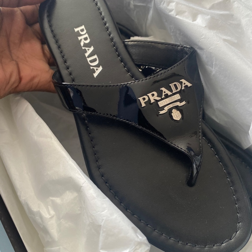 PRADA SANDALS/SLIDES - Picture 3 of 9